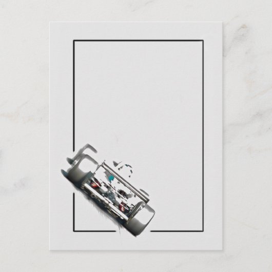 オープンホイールレーサー ポストカード (正面)