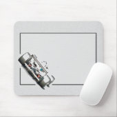 オープンホイールレーサー マウスパッド (マウス)