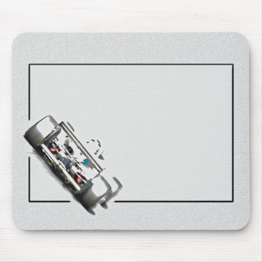 オープンホイールレーサー マウスパッド (正面)