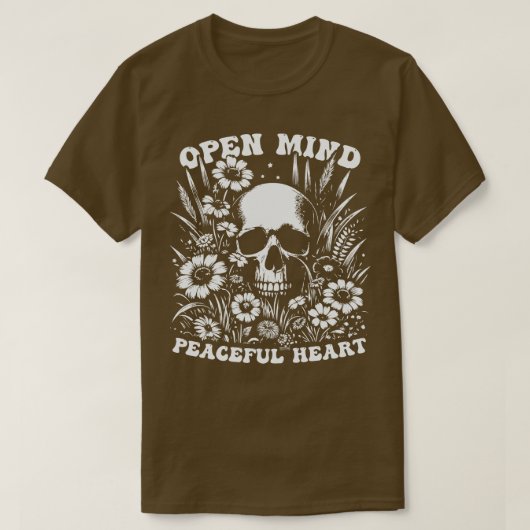 オープンマインド平和ハート2 Tシャツ (デザイン正面)