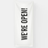 オープンミニマミニマルリスト 横断幕 (縦)