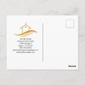 オープンモダンス実在エステート会社上場 ポストカード (裏面)