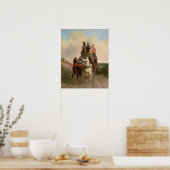 オープンロードのコーチと4人 ポスター (キッチン)