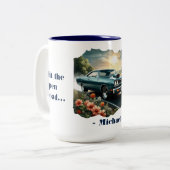 オープンロードのコーヒーマグをヒット ツートーンマグカップ (正面左)