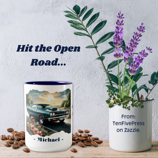 オープンロードのコーヒーマグをヒット ツートーンマグカップ