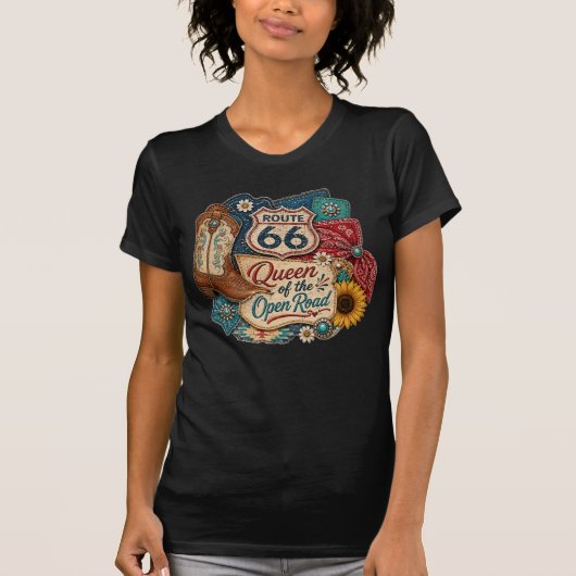 オープンロードの女王アパレル Tシャツ (正面)