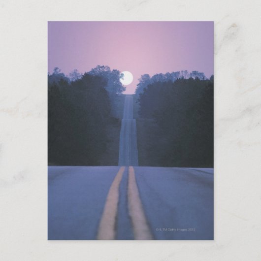 オープンロードの月 ポストカード (正面)