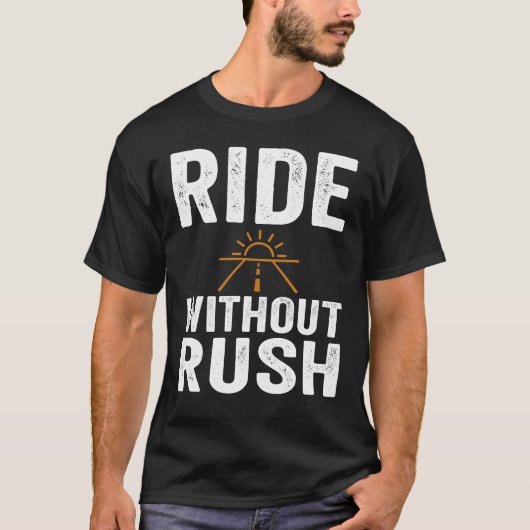 オープンロードをのんびり走ろうTシャツ Tシャツ (正面)