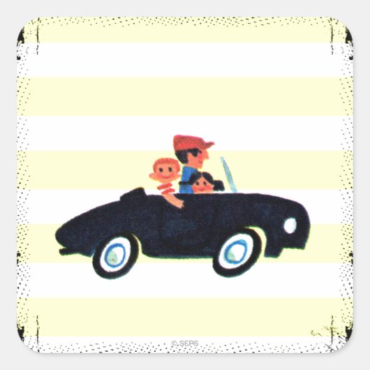 オープンロードを打つ3 スクエアシール (正面)