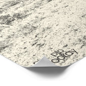 オープンロードデザートフォトアートアーティストプリント ポスター (角)