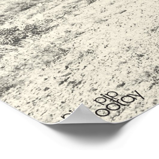 オープンロードデザートフォトアートアーティストプリント ポスター (角)