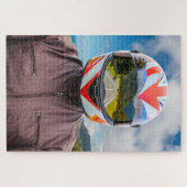 オープンロードバイクもしくは自転車に乗る人1014ピースジグソーパズル ジグソーパズル (横)