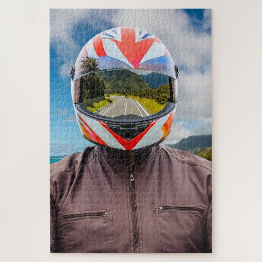 オープンロードバイクもしくは自転車に乗る人1014ピースジグソーパズル ジグソーパズル (縦)