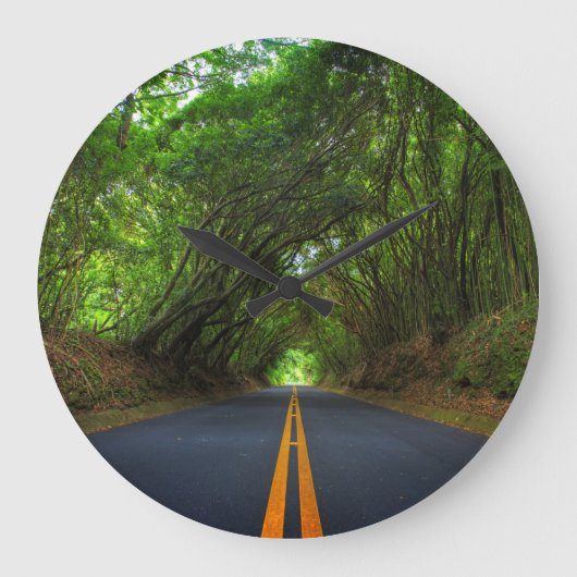 オープンロード自然時計 ラージ壁時計 (正面)