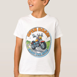 オープンロード！ドライブを楽しもう！ Tシャツ