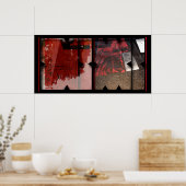 オープンワークOpen Red 7フォトモンタージュポスター ポスター (キッチン)