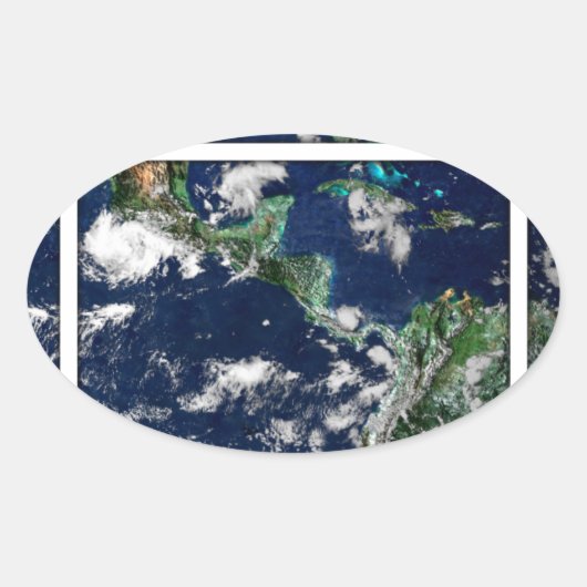 オープンワールド 楕円形シール (正面)