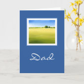 「オープン宇宙」アクリル系水彩画 カード (黄色い花)