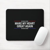 オープン心臓手術が面白い Make My Heart Great Again マウスパッド (マウス)