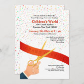 オープン招待状 招待状 (正面/裏面)