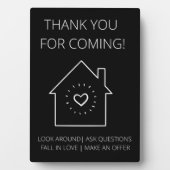 オープン来ドハウスの実在財産 フォトプラーク (正面)