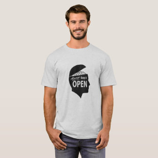 オープン精神アイディアスケッチモットー、心のギャップ Tシャツ