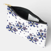 オープン開花アクセサリーバッグ アクセサリーポーチ (見開き)