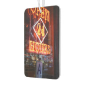 オープン24時間ネオンディーナーサインニューヨークシティNYC カーエアーフレッシュナー (左)