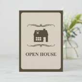 オープン・ハウス発表 案内状 (スタンド正面)