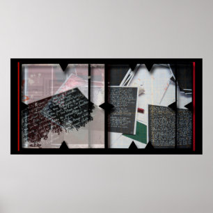 オープンOpen Work about Open Red 10 Photomontage Poste ポスター