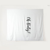 オーベイビー 背景 オーベイビー バナー タペストリー (正面(横))