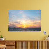 オーベテッロラグーンイタリアンに夕日の景色を キャンバスプリント (インサイチュ (リビング))
