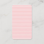 オーベパティシフランスのリー赤ちゃんシャワー エンクロージャーカード (裏面)