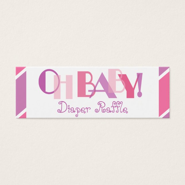 オーベビーガールピンクおむつモダンラッフル (正面)