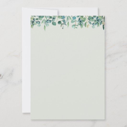 オーベビーシャワーオーストラリアの動物ワイルドワン 招待状 (裏面)