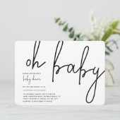 オーベビー招待状 招待状 (スタンド正面)