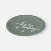 オーベビー ペーパープレート (アングル)