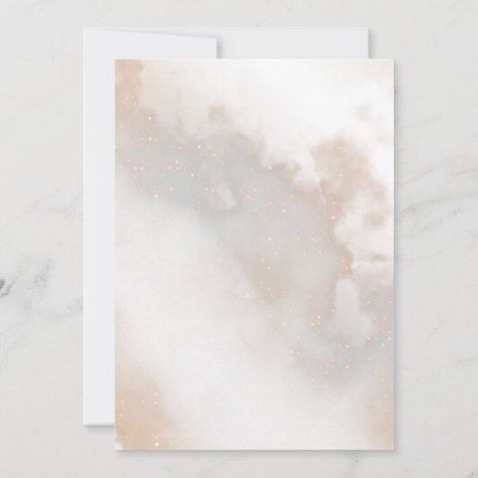 オーベビー |赤男女兼用ちゃんシャワー 招待状 (裏面)