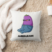 オーベルジーンズおもしろいナス・プン クッション (ブランケット)