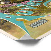 オーベルニュ・フランスヴィンテージのポスター1898 ポスター (角)