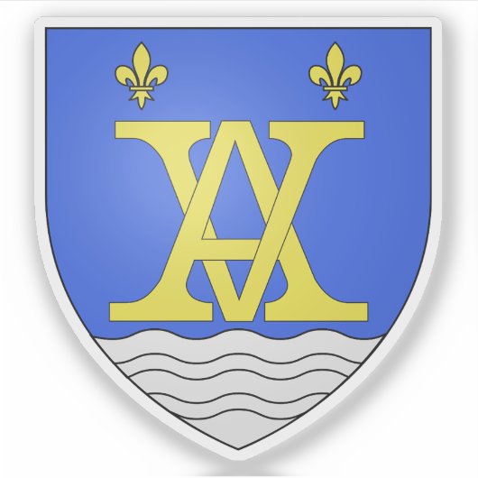 オーベルンのコート、ブーシュ・デュ・ローヌ シール (正面)