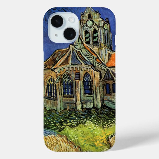 オーベル＝シュル＝オワーズの教会（Vincent van Gogh） Case-Mate iPhoneケース (裏面)