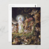 オーベロンとティターニアのけんか ポストカード (正面/裏面)