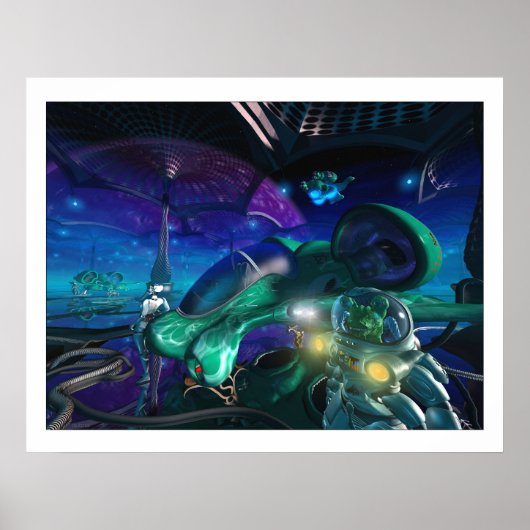 オーベロンレストエリア#6 ポスター (正面)