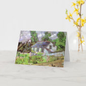 オーベールの家 ヴィンセント・ヴァン・ゴッホ カード (黄色い花)