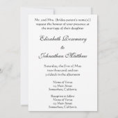 『オーベールの教会』ヴィンセント・ヴァン・ゴッホ 結婚式 招待状 (裏面)