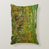 オーベールの麦畑 ヴィンセント・ヴァン・ゴッホ アクセントクッション (正面(垂直))