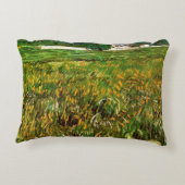 オーベールの麦畑 ヴィンセント・ヴァン・ゴッホ アクセントクッション (裏面)
