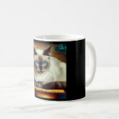 オーホス・アズールキャット コーヒーマグカップ (正面右)