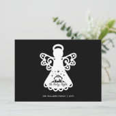 オーホーリーナイトエンジェルフォト白黒クリスマス (スタンド正面)